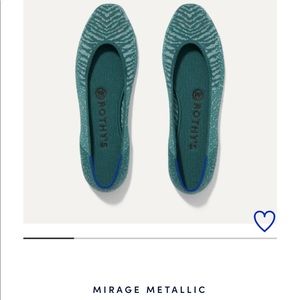 Rothy’s Mirage Metallic 6.5 EUC